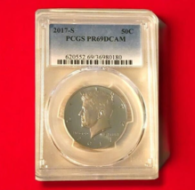 2017-S Kennedy Half Dollar Pcgs PR69DCAM Proof 69 - $28.66