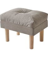 Ymyny 15.75&quot; Small Footstool Ottoman, Footrest With Sponge Padded, Uhbd023G - €35,70 EUR