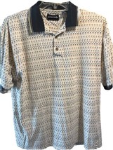 Pierre Cardin Vintage Polo Shirt Mens Size XL Short Sleeve Cotton Abstra... - $19.80