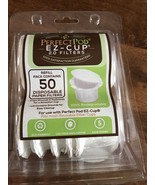 50 Ct Perfect Pod  ES-Cup 2.0  White  Single Serve Capsule Filter - £9.32 GBP
