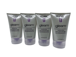 Rusk Gleam Lusterizing Cr�me 3.5 oz. Set of 4 - £21.06 GBP