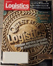 Logistics Management 37th Annual Quest For Quality Awards August 2020 - $10.00
