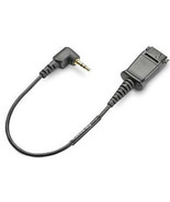 PLANTRONICS 2.5mm Male Plug to Quick Disconnect Adapter Converter Cable ... - $567.77 MXN
