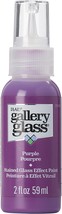 FolkArt Gallery Glass Paint 2oz-Purple - £9.91 GBP