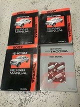 2007 Toyota TACOMA Camion Servizio Negozio Riparazione Manuale Incompleto Set W - £263.48 GBP
