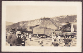 B&amp;M Boston &amp; Maine Railroad RPPC 1920s - Train Wreck or Derailment  - £15.46 GBP