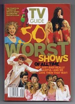 ORIGINAL Vintage TV Guide July 20, 2002 50 Worst Shows Brady Bunch Flying Nun - £11.09 GBP