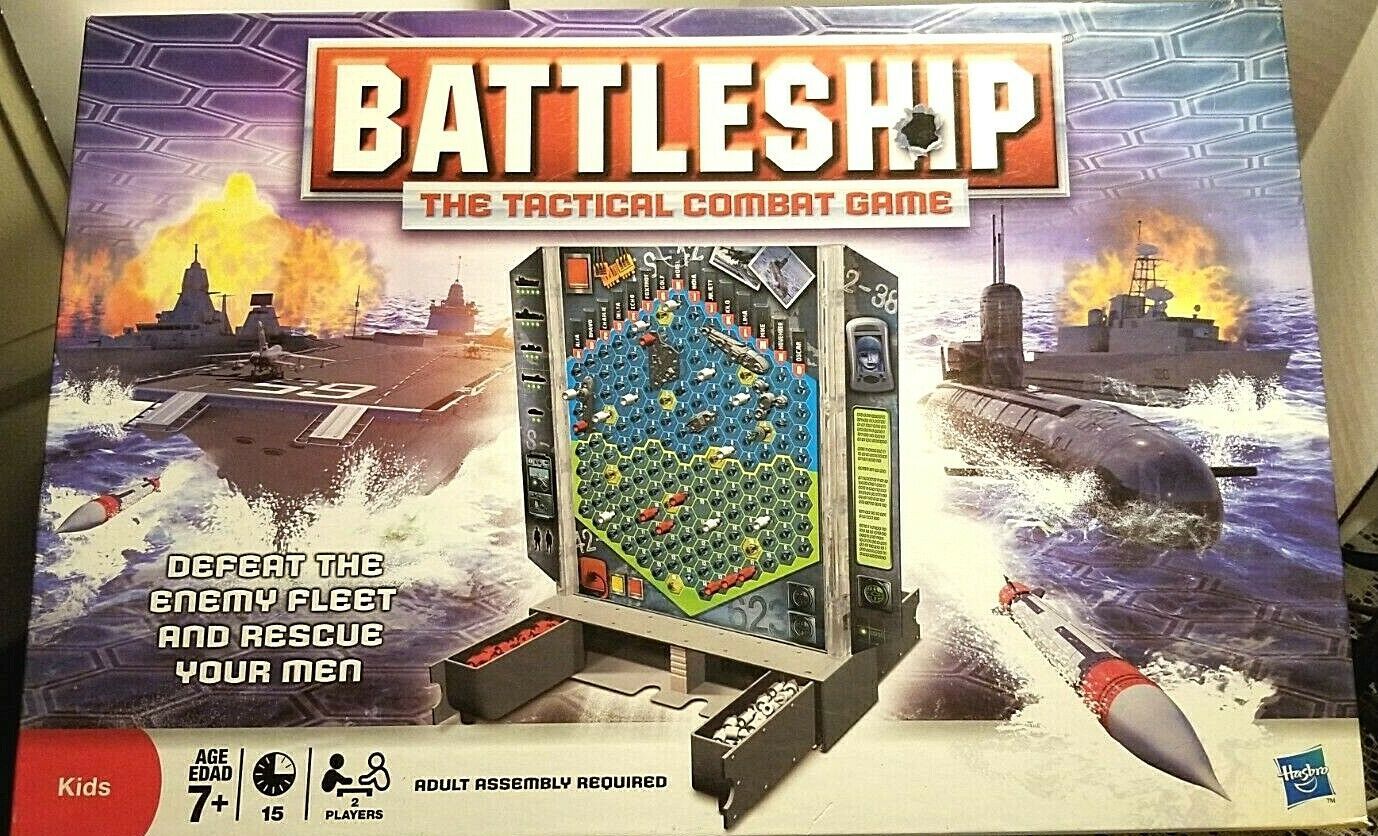 Primary image for Battleship The Tactical Combat Game, Board Game (Milton Bradley Hasbro) complete