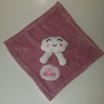 Pink Sweet Dreamer Lovey Plush White Cloud Baby Toy Soft Security Blanket 36753 - £19.71 GBP