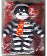 MCDONALDS TY -  HAMBURGLAR THE BEAR Mini Teddy Bear Stuffed Plsh - $8.13 CAD