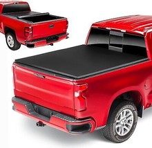 Soft Roll Up Truck Tonneau Bed Cover Fits for Chevy Silverado/GMC Sierra 2500HD - £252.32 GBP