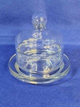 Princess House Heritage Crystal Mini Baby Cake Covered Butter Jelly Jam ... - £14.06 GBP
