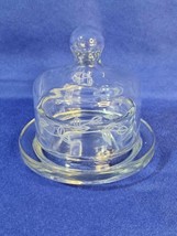 Princess House Heritage Crystal Mini Baby Cake Covered Butter Jelly Jam ... - £14.17 GBP