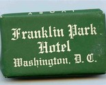 Franklin Park Hotel Vintage Mini Soap Bar Washington DC - $9.90