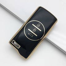 Plating TPU 3 Buttons Car Remote Key Case Cover  For Chery EXEED LX TXL Tiggo 3X - £28.54 GBP