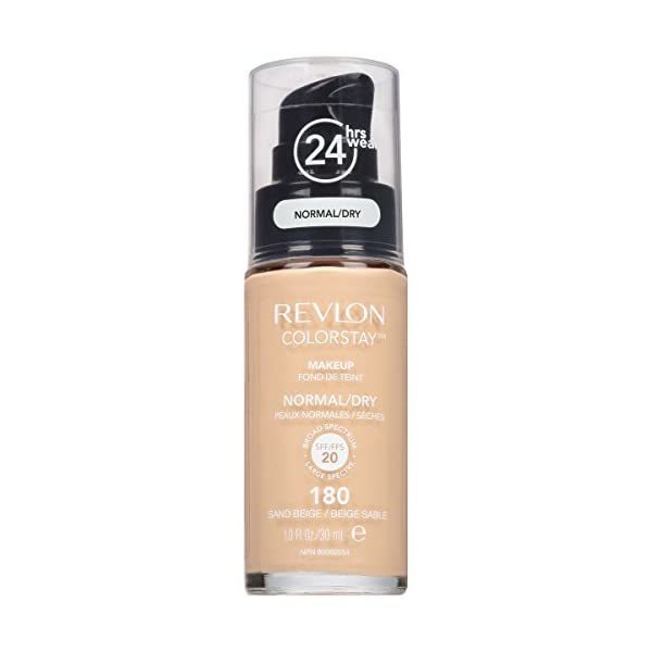 Revlon ColorStay Makeup Foundation for Normal/Dry Skin - 30 ml, Sand Beige  - $23.00