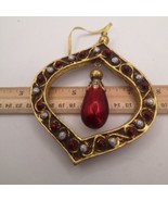 Red Gold Silver Resin CHRISTMAS ORNAMENT - $134.51 MXN