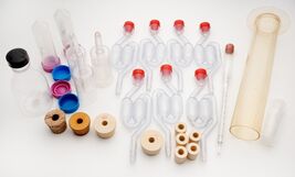 30 LOT HOME BREW BEER WINE MAKING AIRLOCK STOPPER HYDROMETER JAR USA TESTER - $14.84