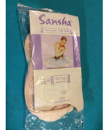 SANSHA DEMI-POINTE SOFT BALLET PRO 1C - US SIZE WOMENS 4 - PINK - $263.65 MXN