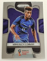 2018 Kingsley Coman Panini Prism Fifa World Cup Soccer Card # 79 Football France - £10.38 GBP