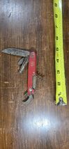 VTG Swiss Army Colonial Prov USA 5 Multi Blade Tool Pocket Knife - $9.90