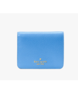 New Kate Spade Lena Small Bifold Wallet Tide Pool - $71.44 CAD