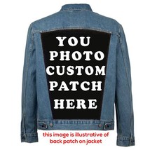 BackPatch, Custom Patch, Photo Patch, Personalized Patch, Back Patch, Pi... - £22.02 GBP