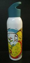 Starbucks 2008 stainless steel Tumbler WATER BOTTLE 24 fl oz Woman Flowers - $15.00