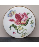 Vintage Chelsea Gardens Elizabeth Arden Round Lidded Floral Powder Jar - £13.06 GBP