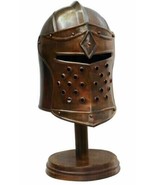 Medieval Knight Antique Templar Helmet Crusader Costume Armor Halloween ... - £86.51 GBP