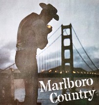 1963 Marlboro Country Cigarettes Advertisement Reds Cowboy Tobacco DWJJ10 - $739.33 MXN