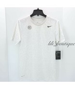 NWT Nike 706625-051 Mens Dri-FIT Top Tee Shirt Cotton Polyester Birch Si... - £15.98 GBP