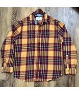 Urban Pipeline Men Shirt Large Ultimate Flannel Long Sleeve Classic Plai... - $20.79