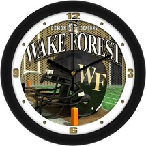 Wake Forest Demon Deacons Football Helmet clock - £30.11 GBP