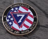 USN CVW-7 VAQ 140 VFA 83 Commander Carrier Air Wing Seven Challenge Coin... - $34.64