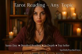 Tarot Reading Any Topic | Personal Insight, Guidance &amp; Clarity | Same Da... - $12.00