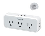 Multi Plug Outlet Splitter, Surge Protector 5 Outlet Extender With 3 Usb... - $28.99