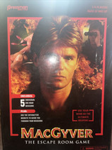 Pressman MacGyver The Escape Room Board Game BRAND NEW FACTORY SEALED - £10.82 GBP