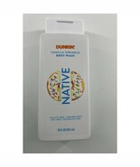 Native DUNKIN VANILLA SPRINKLE Body Wash 18oz LIMITED EDITION Soap New - $364.98 MXN