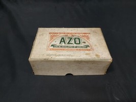 1914 Kodak Eastman Azo Postcards Box Advertising Empty Develop By Gaslight Empty - £22.00 GBP