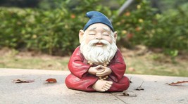 Gnome-Zen Gnome (Hi-Line Exclusive)--Garden Statue, Home Decor, Resin Sculpture - £25.19 GBP