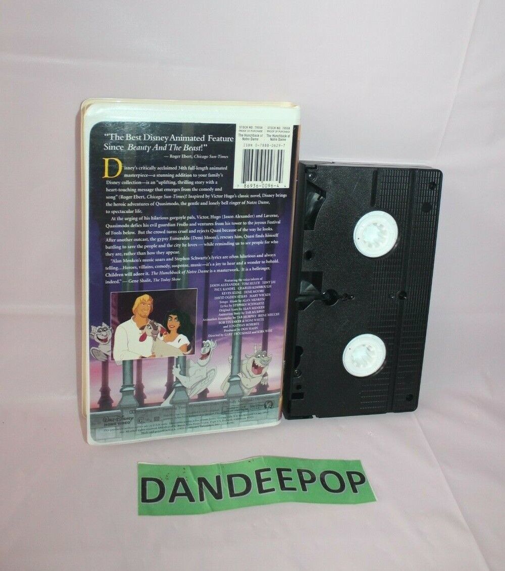 Primary image for The Hunchback of Notre Dame (VHS, 1997)