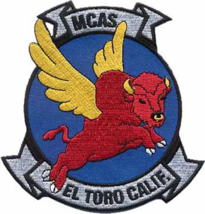 4.5&quot; Usmc Marine Corps Mcas El Toro California Military Embroidered Patch - £27.90 GBP