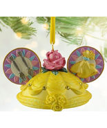 Disney Belle Ear Hat Christmas Ornament Theme Parks - £40.02 GBP