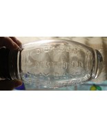 Clear Glass Bottle Dick&#39;s Ant Destroyer Jar Finlay Dicks &amp; Co New Orlean... - £7.52 GBP
