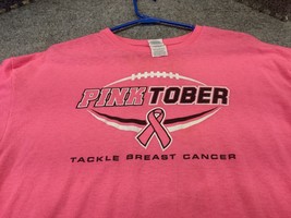 Pink Tober Tackle Breast Cancer Pink X-Large t shirt - £8.53 GBP