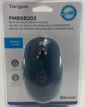 Targus - PMB58202GL - Midsize Comfort Antimicrobial Wireless BT Mouse - Blue - £20.74 GBP