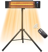 Infrared Outdoor Heater 1500W Wall Mounted &amp; Standing Heater With Tripod... - $168.96