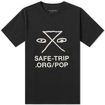 Mens Medium T-Shirt Safe Trip by Pop Trading Company Graphic T Safe-Trip... - £29.85 GBP