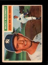 1956 Topps #340 Mickey Mcdermott Vg Yankees *NY6961 - £20.40 GBP